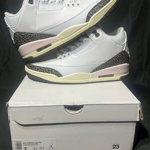 Jordan Retro 3 Neapolitan Dark Mocha Size:7